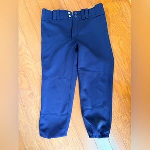 Mizuno Women’s Navy Blue Softball Pants Size Small